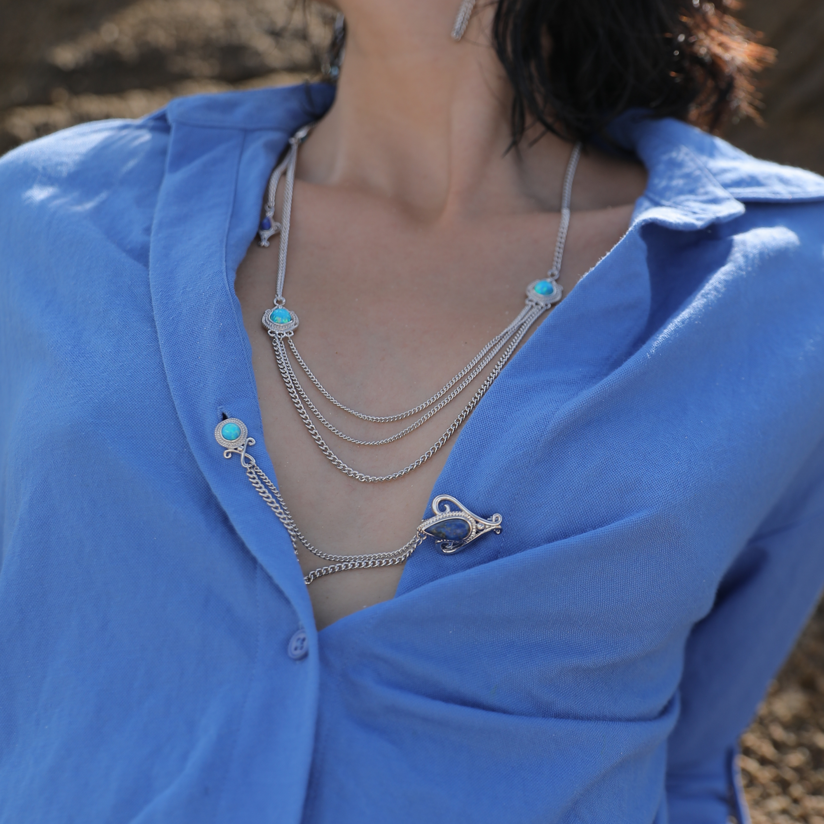 Bee Priestess Brooch